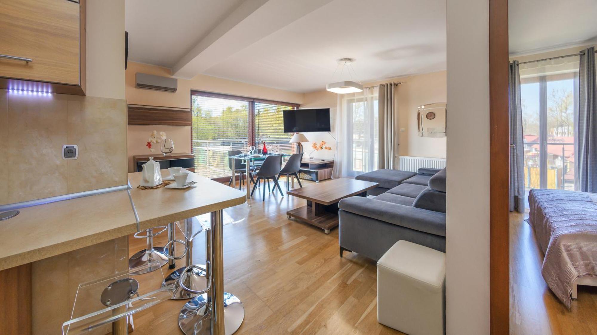 Apartamenty Sun & Snow Villa Klif - Blisko Plazy, Blisko Centrum Jastrzebia Gora Ngoại thất bức ảnh